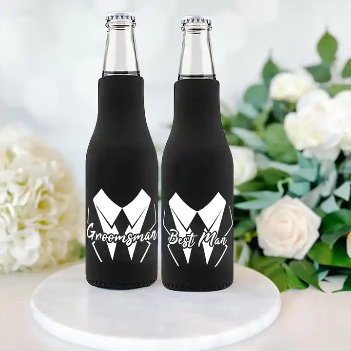 Classical Beer Bottle Can Cooler Sleeve